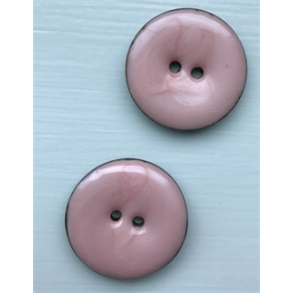 KOKOSKNAPP EMALJERT - Lys rosa